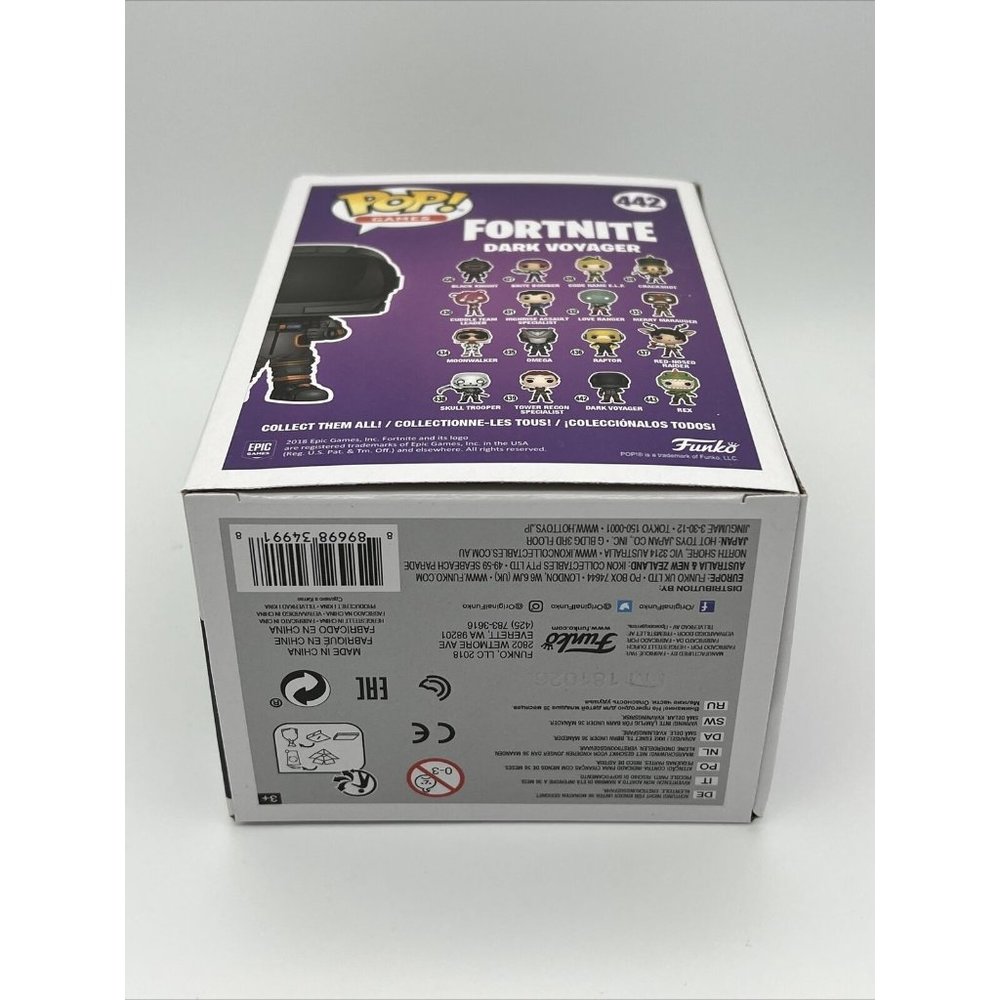 Funko Pop! Games #442 -  Fortnite Dark Voyager-NEW - Picture 8 of 8